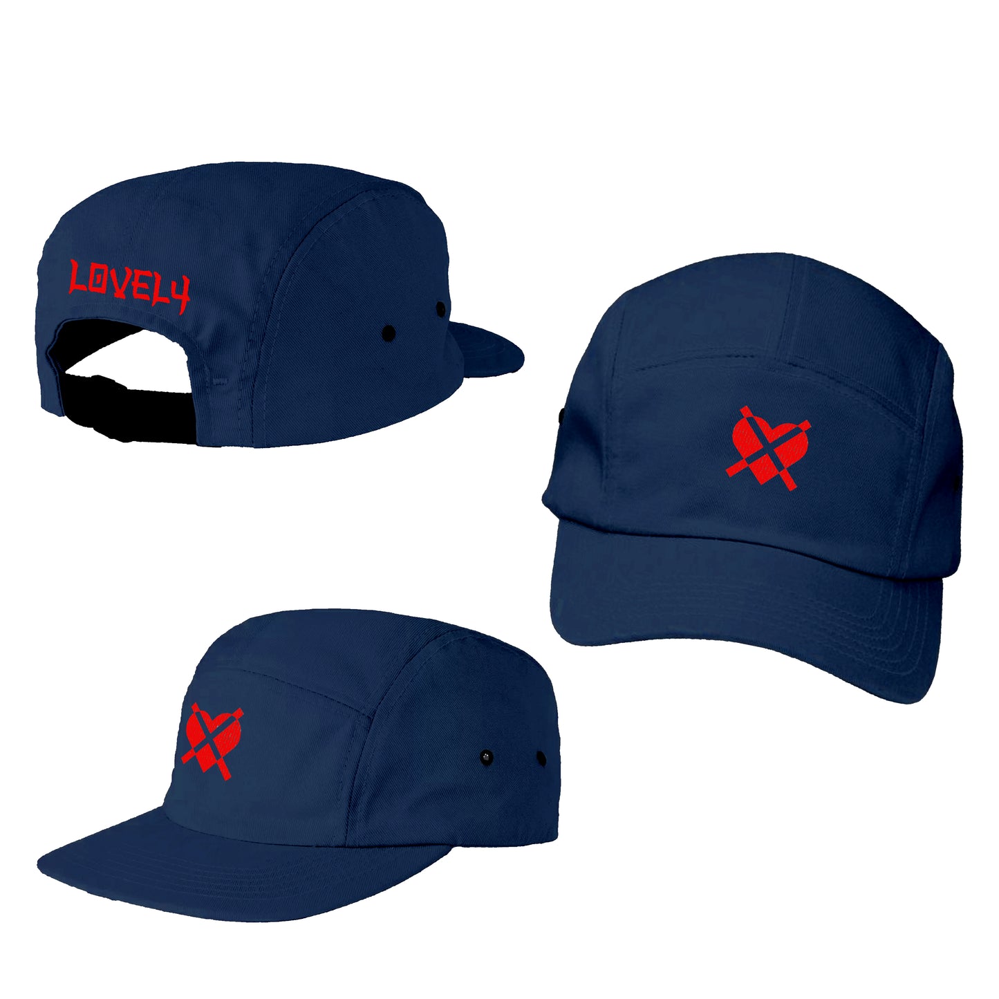 Street Soldier Camper Hat Navy