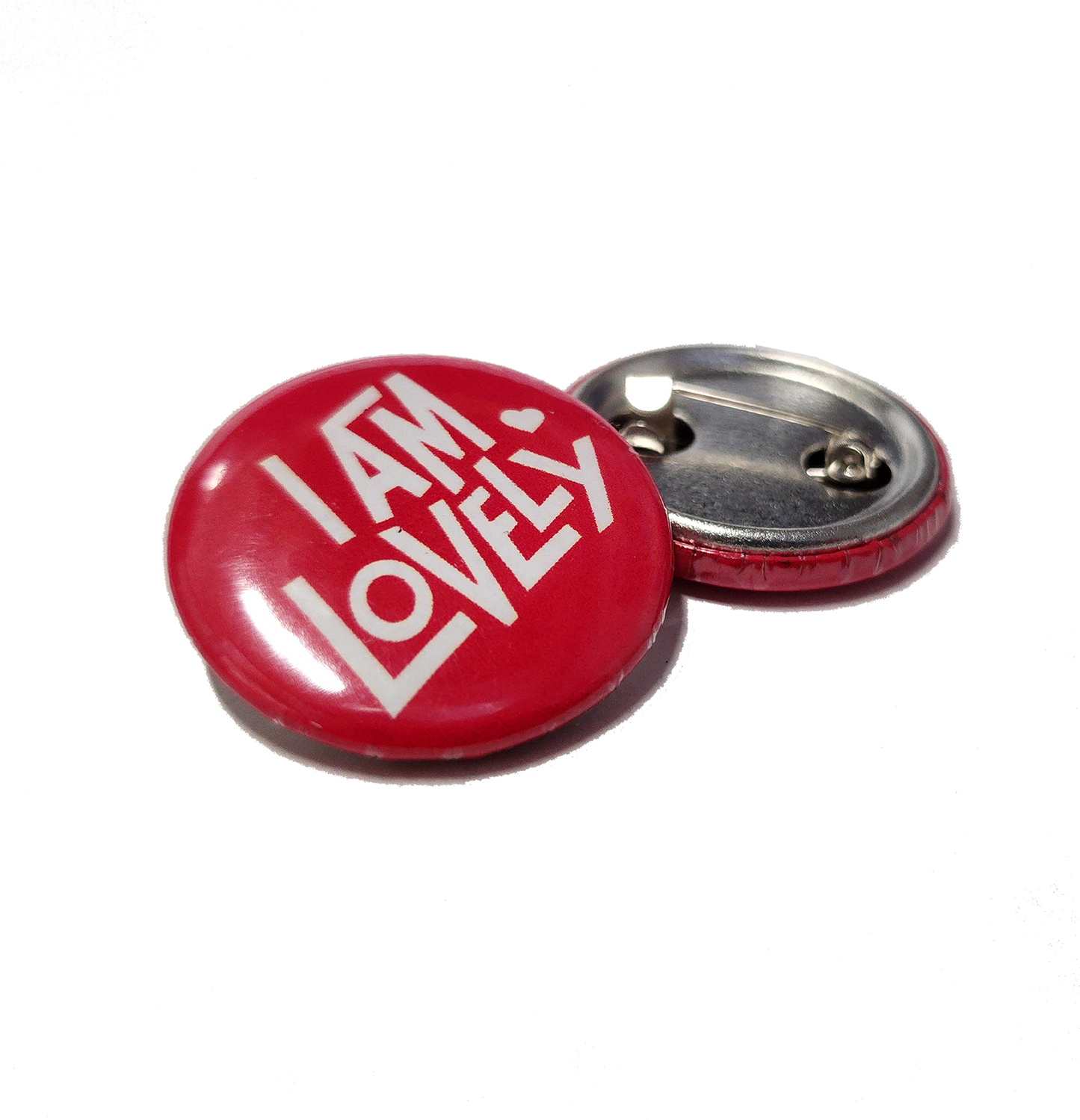 I am Lovely button