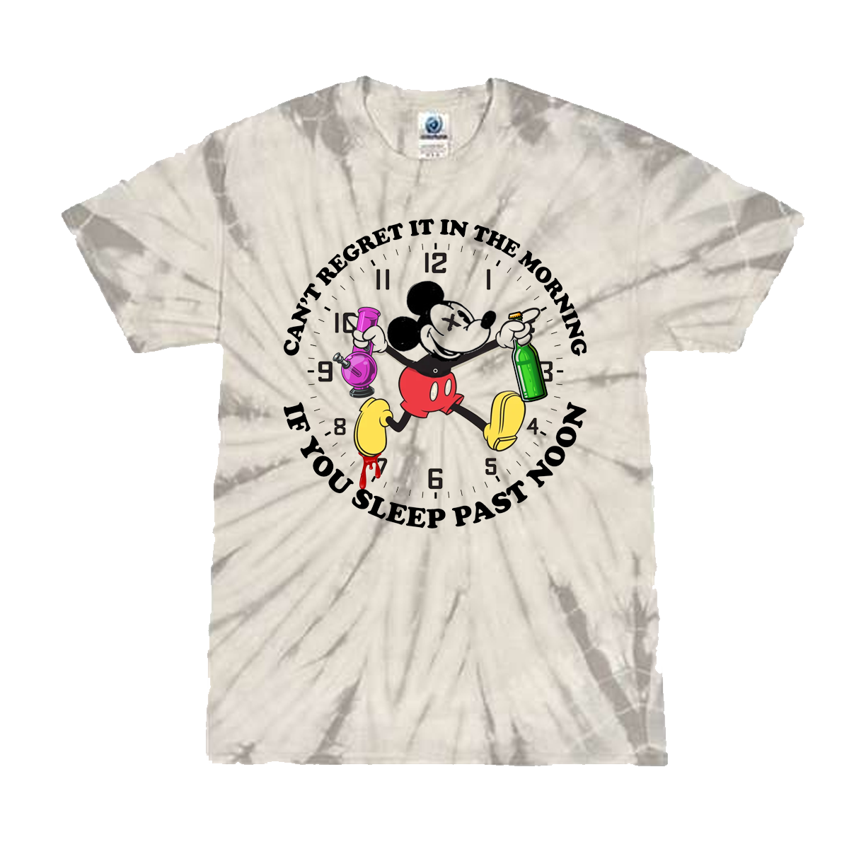 No Regrets Tie-Dye T