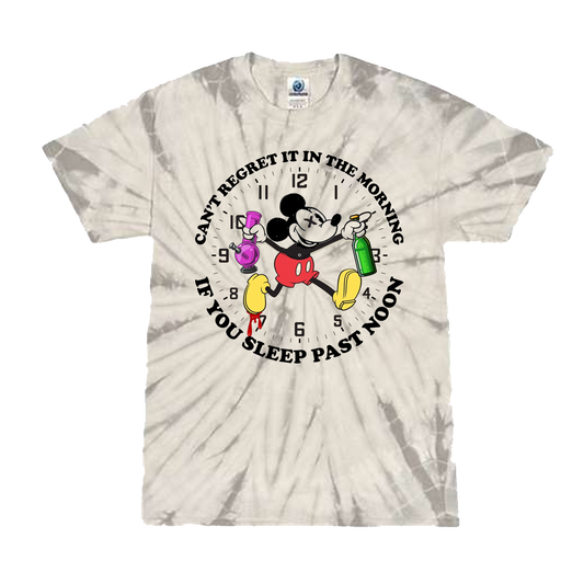 No Regrets Tie-Dye T