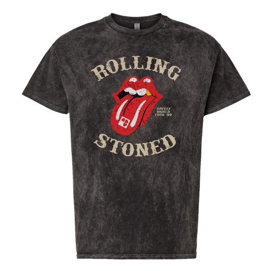 World Tour Acid Wash T