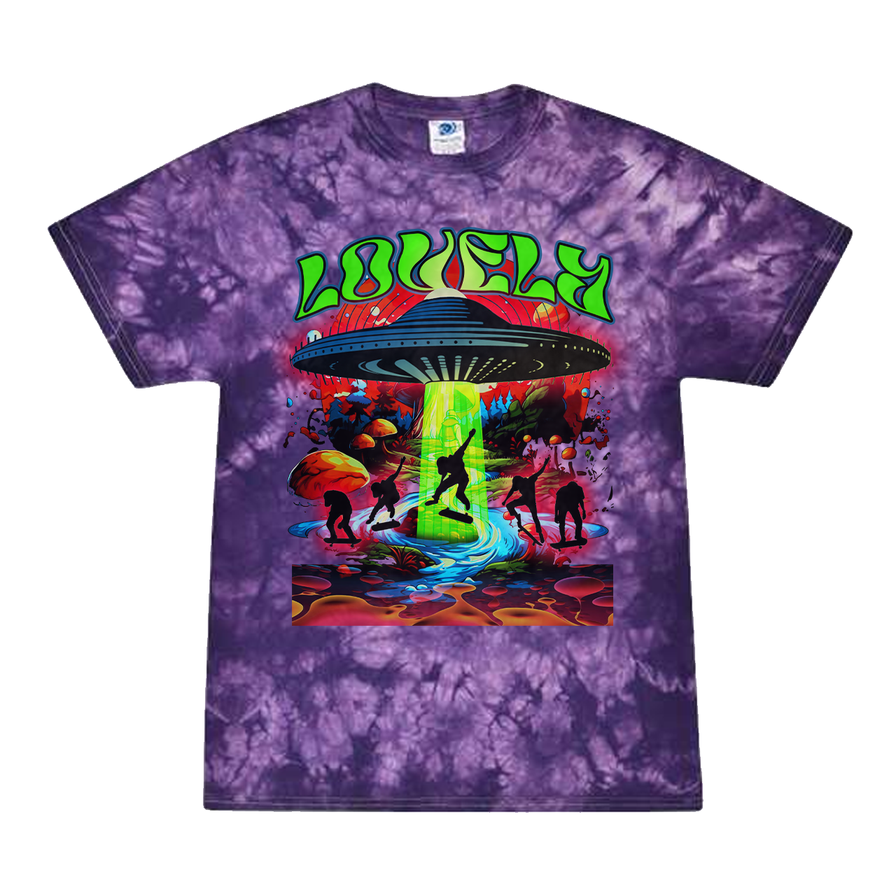 Trippy Flip Tie-Dye T