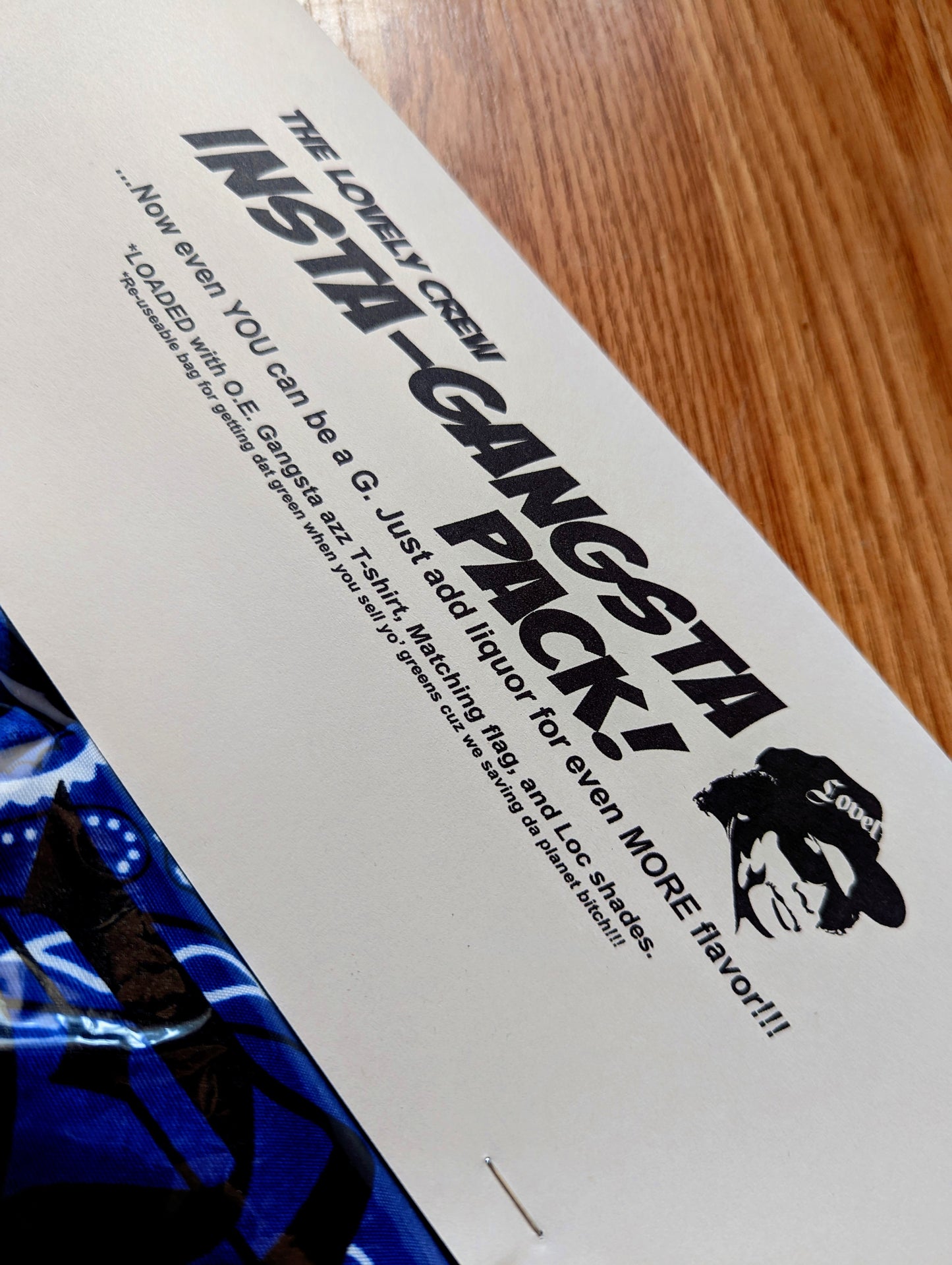 INSTA-GANGSTA KIT!!!